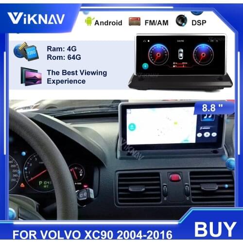 PX6 For Volvo XC90 2004 2005 2006 2007-2016 Car Radio Multimedia Video Player Navigation GPS No 2 din DVD Android 8.8 Inch