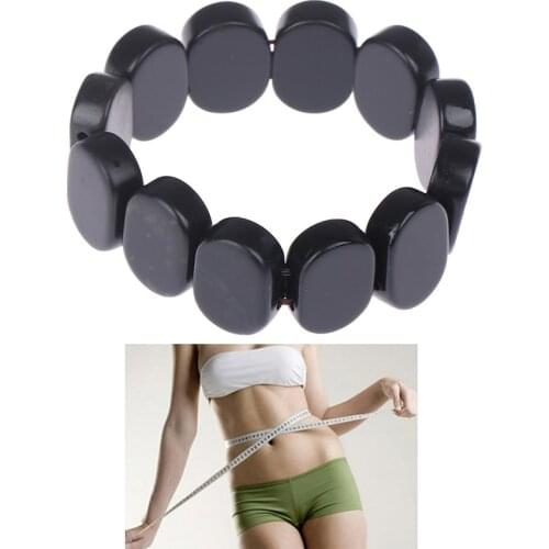 Black Jade Bianshi Bracelet Natural For Body Health Care Made Of Black Jade Stone Needle Tool Massage Benefits Multi Styles