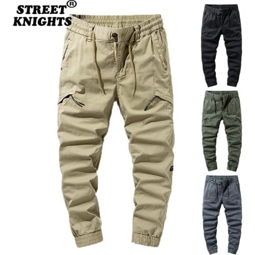 2021 Spring Summer Cargo Pants Men outdoor Jogger Overalls Autumn Tactical Military Pants Casual Sweatpant Men Cotton Trousers