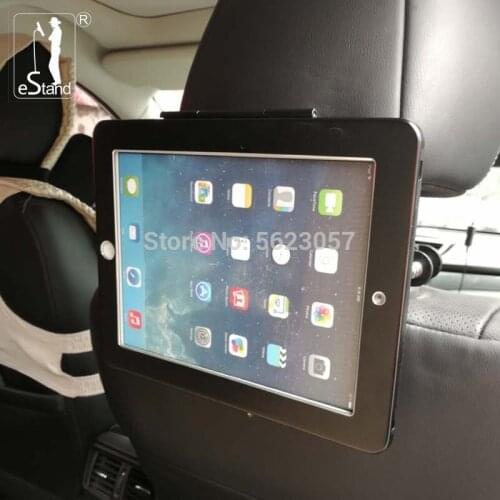 EStand BR24002 theft proof for 9.7" ipad car holder back seat headrest tablet mount with keys and locks