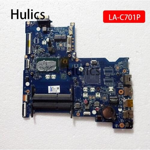 Hulics Original For HP 15-AC190CA 15-AC Laptop Motherboard with I3-5005U LA-C701P 828178-601 828178-501 828178-001 DDR3 board