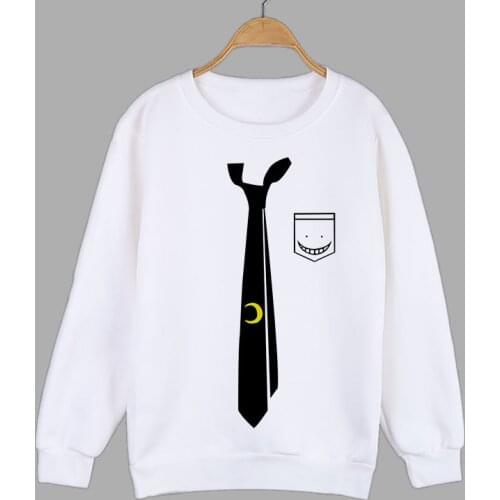 Assassination Classroom Cosplay Hoodie Korosensei Akabane Karuma Print O-Neck Hoodies Winter Autumn Fleece Sweatshirts Pullover