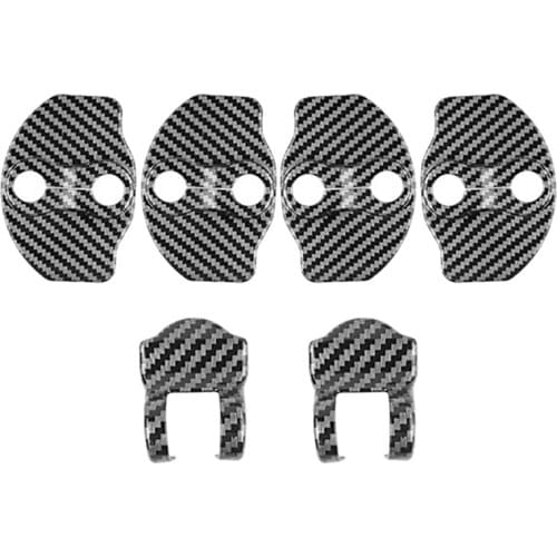 Door Lock Cover Door Stopper Lever Protection Cover Buckle for Tesla Model3