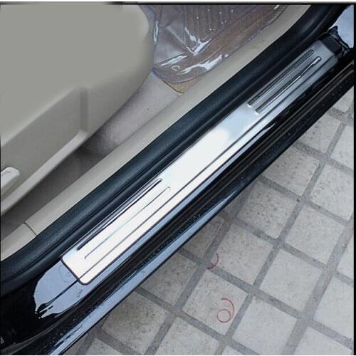 Stainless Steel Door Sill Scuff Plate Trim for ford Focus 2 /Focus 3 2005 2006 2007 2008 2009 2010 2011