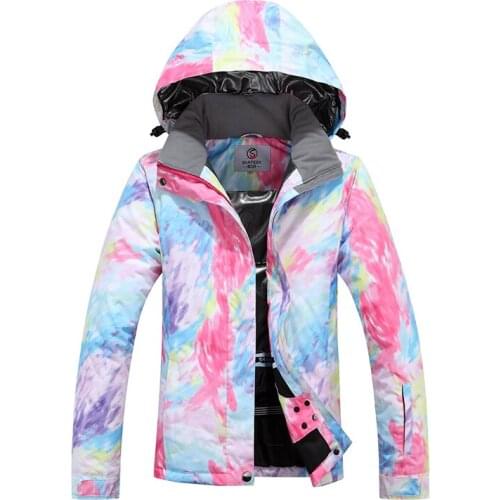 2020 New Women Ski Jacket Winter Warm Windproof Waterproof Outdoor Sports Snowboarding Brands Ski Coat Ski Suit