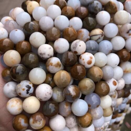 Wholesale Natural Round Spotted Australia Noreena Jaspers Stone Semi Precious Beads Selectable Size 6/8/10mm For Jewelry Making