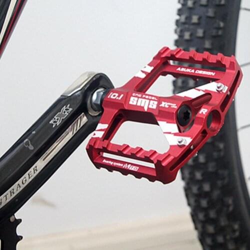 Mountain Bike Aluminum Alloy Bearing Pedals Fixed Gear Wide Pedals Speed Road Cycling Double DU Pedals