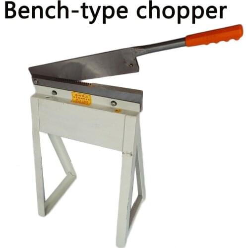 Commercial manual hay cutter Stainless steel bone cutting machine Multi-function chicken/duck/ribs/herbal medicine cutting maker