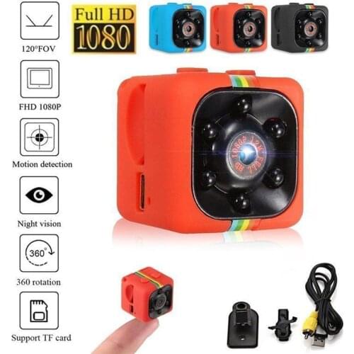 SQ11 Mini Camera 640*480 DV Micro Sport Camera Car DVR Night Vision Video Voice Recorder Red
