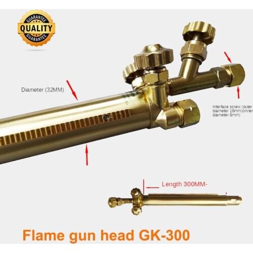 Longmen CNC cutting machine flame cutting torch straight handle torch GK300 gun head portable cutting machine accessories