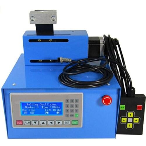 Welding oscillator Automatic welding oscillator Electric linear mechanism rotary welding positioner 220V 57 stepper motor