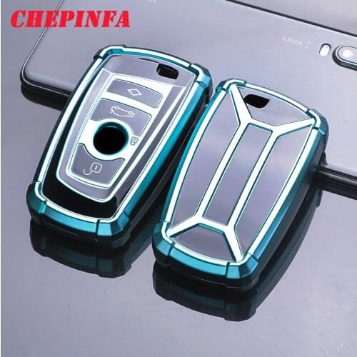 TPU Car Key Case Full Cover Protect Shell For BMW 520 525 f30 f10 F18 118i 320i 1 3 5 7 Series X3 X4 M3 M4 M5 Car Styling Soft