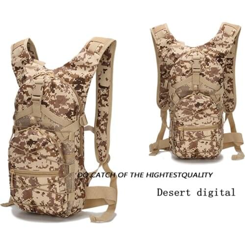 AOKALI Outdoor riding package camouflage waterproof cloth Oxford small backpack outdoor portable tactical Backpack Bag B10