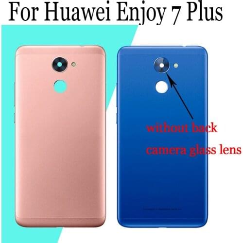 Battery Back Rear Cover Door Housing For Huawei Enjoy 7 Plus Battery Back Cover For Huawei Enjoy7 Plus Repair Spare Parts