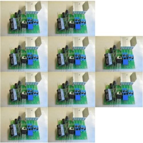 10pcs LM317 Adjustable Power Supply Board With Rectified AC DC Input DIY KIT