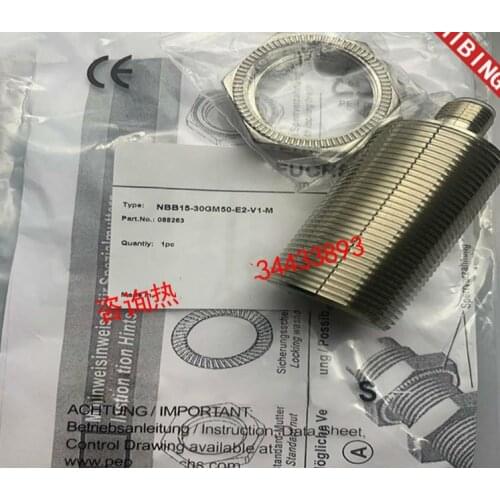 3pcs New High Quality PEPPERL+FUCHS Proximity switch NBB15-30GM50-E2-V1-M NBB15-30GM50-EO-V1