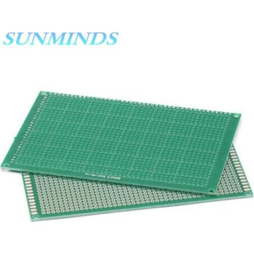 4pcs 8x12cm Single Side Copper Prototype PCB 8*12cm Universal Printed Circuit Board Fiberglass Plate