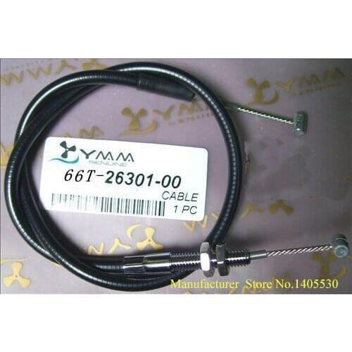 Free Shipping Marine Outboard Motor Throttle Cable for Yamaha New model stroke 40HP Boat Hooking engine accessories 66T-26301
