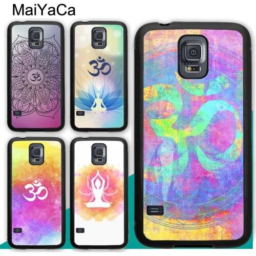 Yoga Om Mandala Colourful Case For Samsung A21S A20e A71 A51 A10 A40 A50 A70 Galaxy S20 Plus S10 S9 Note 20 Ultra