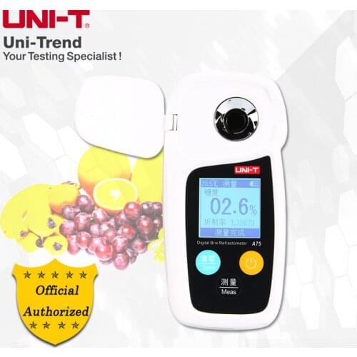 UNI-T A75 digital sugar meter; fruit / food / vegetable high-precision sweetness test sugar detector