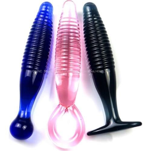 CW0210 Spiral Vaginal Massager Plug Anal Butt Plug 16cm for Beginner