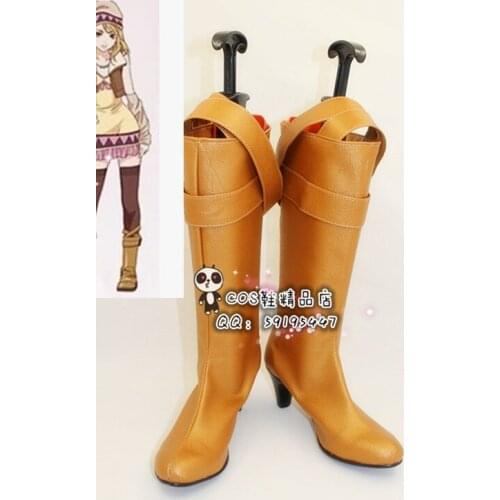 Tiger And Bunny Karina Girls Long Cosplay Shoes Boots X002
