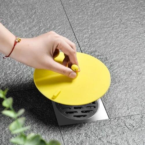 New Sewer Smell Removal Sealing Silicone Cover Anti-smell Drain Sealing Cover Round Floor Sink Drain Covers for Kitchen Bathroom
