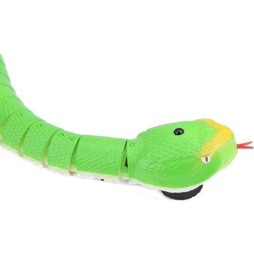 RC Remote Control Snake And Egg Rattlesnake Animal Trick Terrifying Mischief Toys Rechargeable Funny Joke Gift For Children