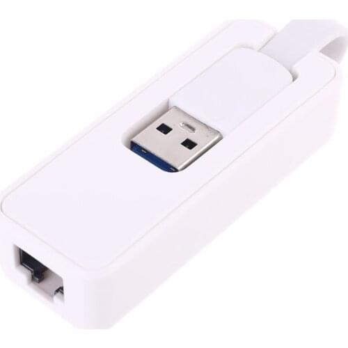 USB 3.0 Ethernet Adapter Network-Card Hub 2500Mbps 2.5G RJ45 Lan Adapter for Win7/Win8/Win10 Laptop Notebook