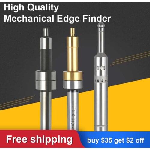 UCHEER 1pcs High Quality Mechanical Edge Finder for Milling Lathe Machine Touch Point Sensor Work quickly Measurement Tool