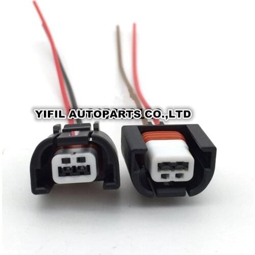 2/4/10pcs/lot 2 Pin/Way Air Conditioner Compressor Cold Air Pump Connector Plug Wire Harness Pigtail For Hyundai Kia