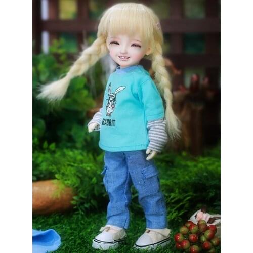 BJD YOSD Dolls Dollbom Pingo 1/6 YoSD Body Resin Model Baby Girls Boys Toys Eyes High Quality Fashion Shop Gift Box BTW