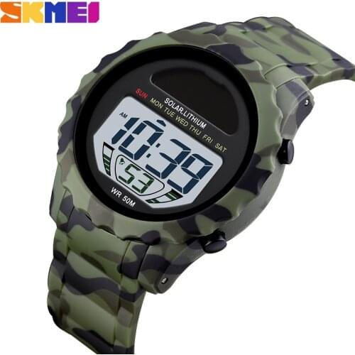Fashion Mens Watches Waterproof Watch Sport Outdoor Men Watch Top Brand Stopwatch Chronograph Digital Wristwatch Alarm Clock
