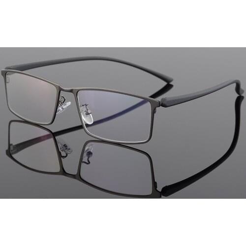 Business Mens Glasses Frame High-grade Metal Full Frame Can Be Equipped with Myopia Glasses Comfortable Light Myopia Frame