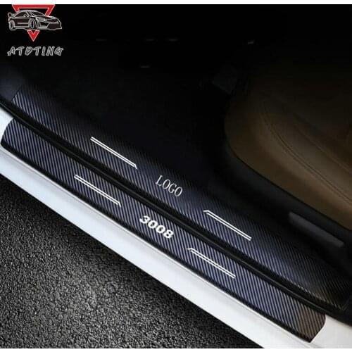 Welcome pedal For Peugeot 308 3008 408 4008 508 5008 threshold door sill Car Styling CAR Accessories