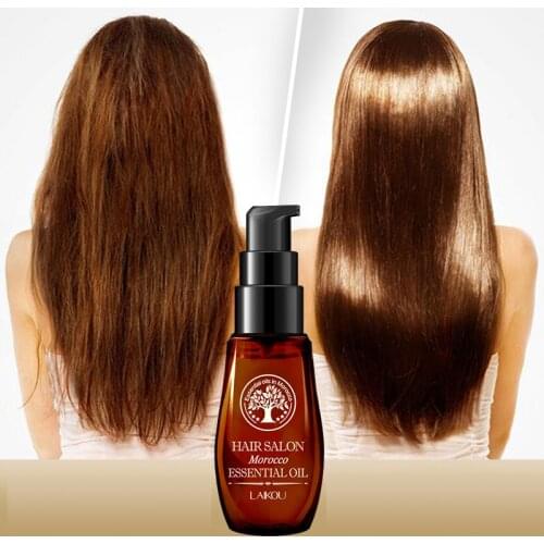 30ml Moroccan Pure Argan Oil Hair Essential Oil Growth Anti Hair Loss Dry Damaged Repair Multi-functional Hair & Scalp CareTSLM2