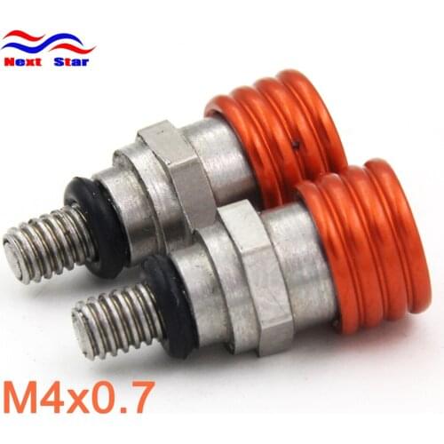 Dirt Bike Motorcycle Motocross Fork Air Bleeder Relief Valve Screw M4x0.7 For KTM EXC EXCF SX SXF SXS XC XCR XCW XCF 125 250 350