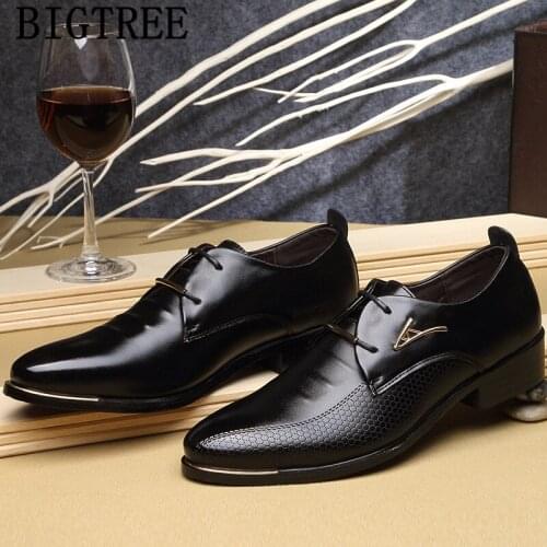 Oxford Shoes For Mens Dress Shoes Men Coiffeur Formal Italian Fashion Business Shoes Men Classic Chaussure Homme Erkek Ayakkabi