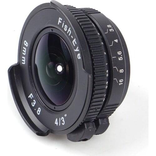 APSC Camera Lens 8mm F3.8 FX M43 EOSM for SONY NIKON Olympus Fujitsu camera