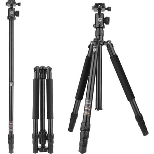 Q298 Tripod SLR Camera Photographic Portable Stand Detachable Monopod Tripod PTZ Set