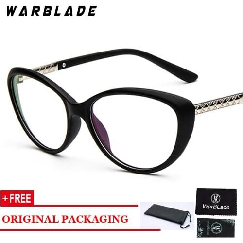Retro Cat Eye Eyeglasses Optical Spectacle Frame Womens Eye Glasses Vintage Computer Reading eyeglasses Frames 2018