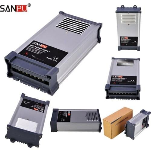SANPU SMPS LED Power Supply 350W 24V Rainproof Switch Driver 220V 230V AC to DC Light Transformers Full Container Load Wholesale