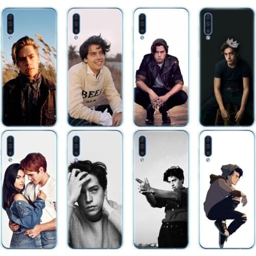 Silicon phone cover case for Samsung Galaxy S10 E PLUS A10 A20 A30 A40 A50 A70 A10E A20E M20 cover TV Riverdale Cole Sprouse