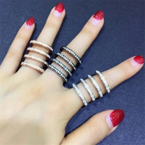 Wa58 Luxury Designer Fashion 925 Sterling Silver Jewelry Zirconia snake tassel shape az