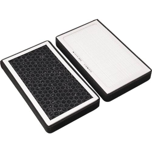 1 set Car Auto HEPA Cabin Air Filter Activated Carbon Fit For Tesla Model 3 2017-2020 Parts Tool