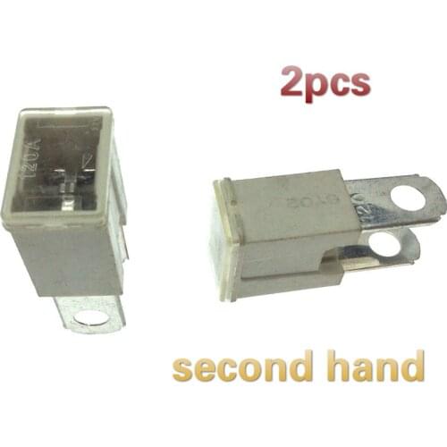 2pcs used second hand Original car fuse for Toyota mitsubishi Mazda 60A 80A 100A 120A 140A