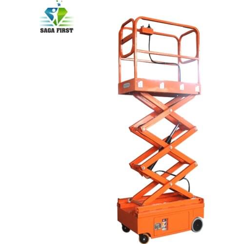 3m 4m mobile mini scissor lift table electric small lift mini aerial lift