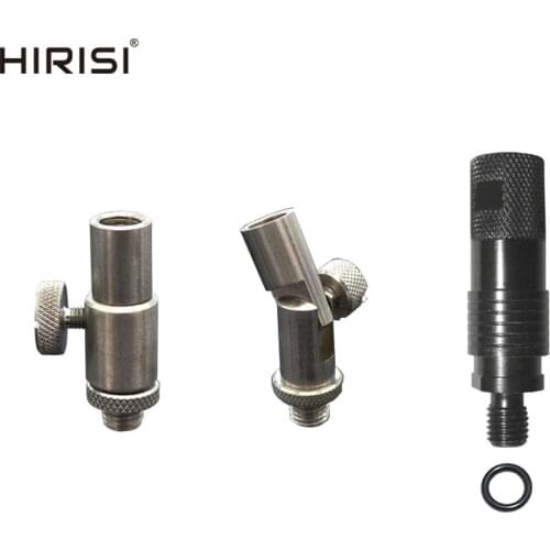 4 x Fishing quick release connector Angle Adaptor Connector Rod Pod Bank Stick Rest Carp Fishing Tackle