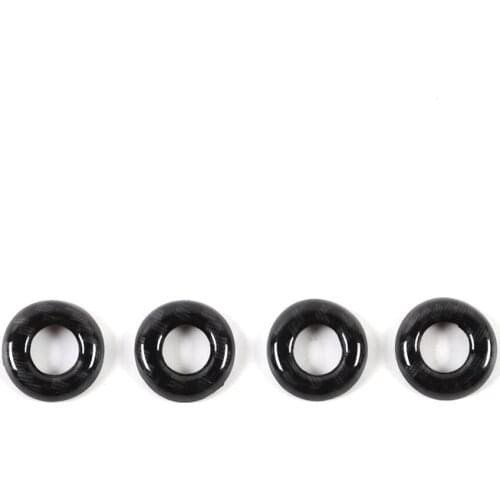 For Jeep Grand Cherokee 2011+ Car Door Pin Decoration Ring Stickers ABS Interior Car Trim Styling