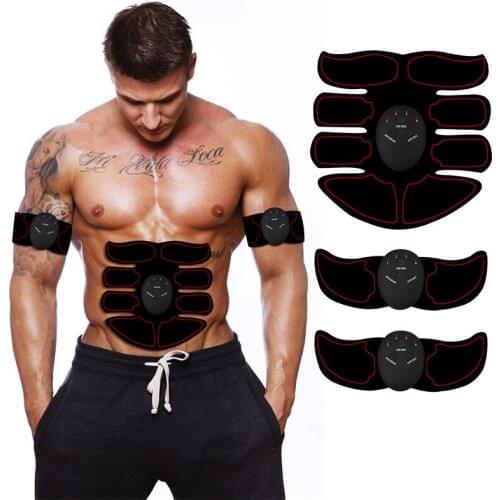 Electric Smart Abdominal Muscles Male Female Exercise Muscle Stimulation Fitness Equipment Wireless Buttocks Slimming Massager